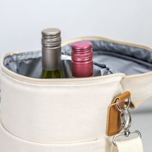 Load image into Gallery viewer, Double Wine Cooler Bag
